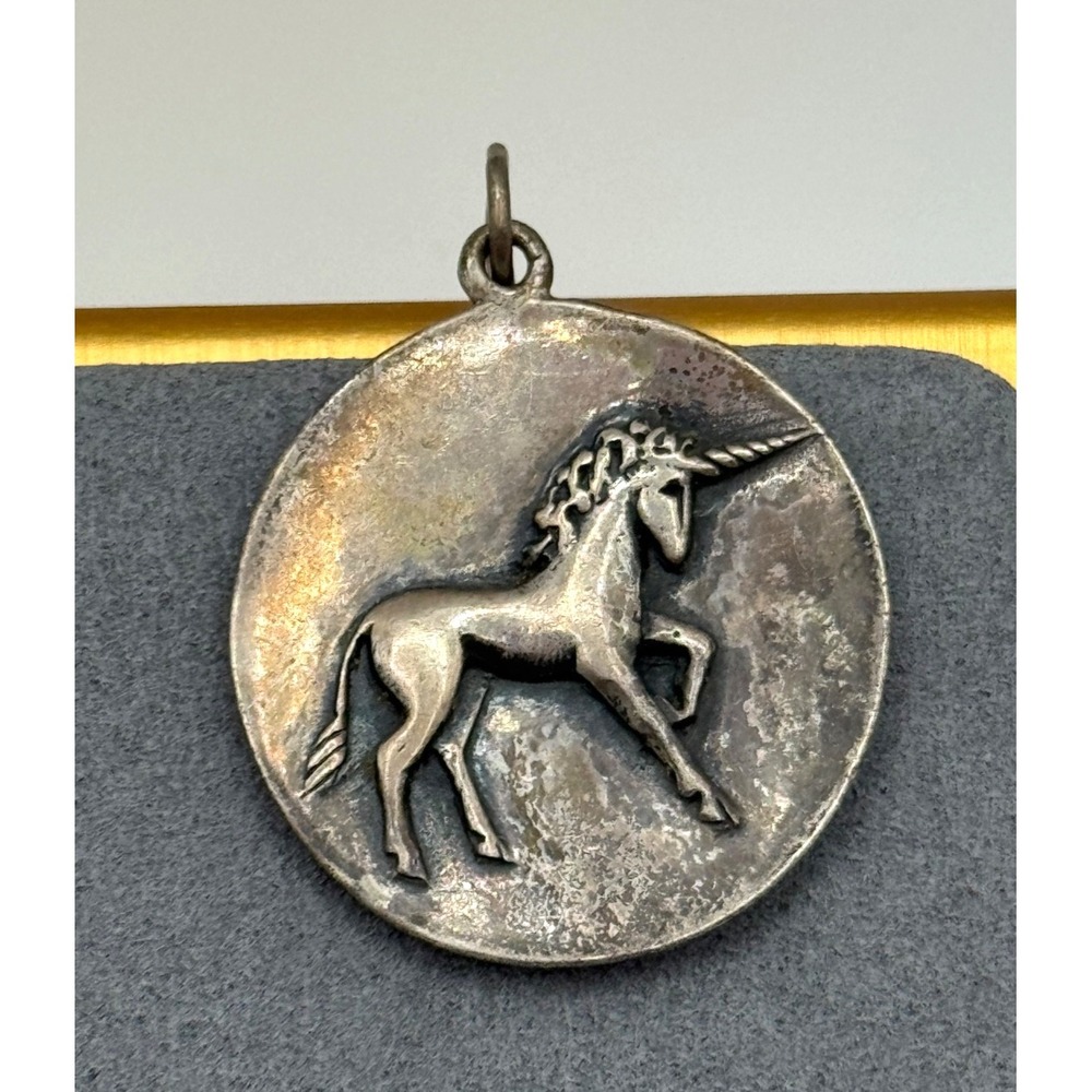 James Avery Sterling Silver Unicorn Pendant Retired